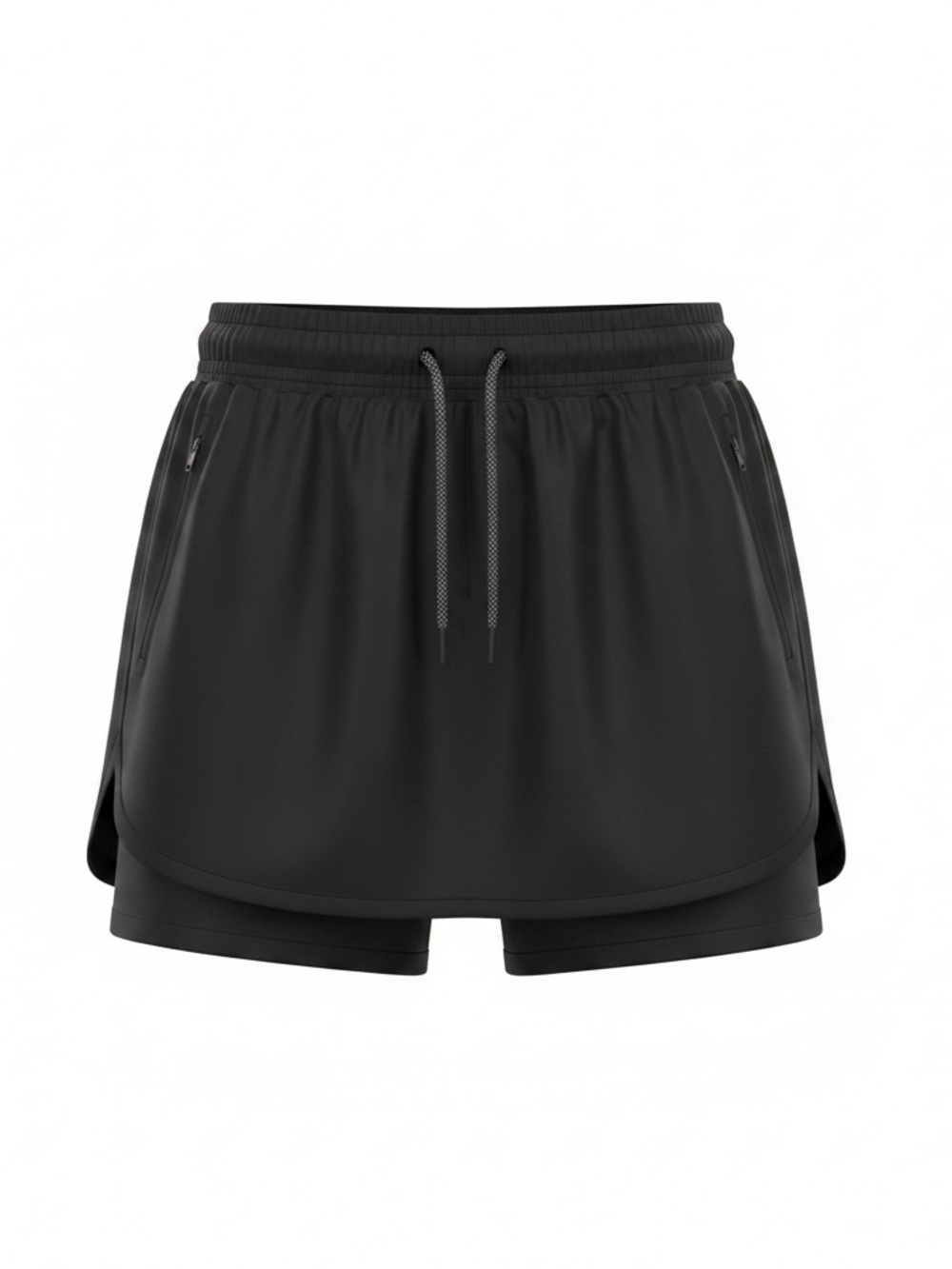 Avia NWT Women's Black Athletic Skort with Side Zip Pa
Pockets